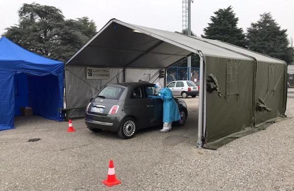 Difesa operazione Igea al via postazioni Drive Through